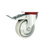 Колеса поворотные c боковым тормозом (полипропилен) (1)