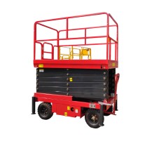 Подъемник ножничный самоходный 500 кг 6/8 м TOR SJY-0,5-6 DC аккумуляторный (G)