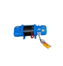 Лебедка TOR ЛЭК-1000 E21 (KCD) 1000/2000 кг 380 В с канатом 70/35 м (T)