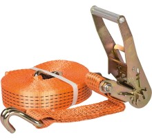 Ремень стяжной TOR 2,5/5,0 т 5,0 м 50 мм (механизм с алюминиевой ручкой)