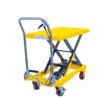 Стол подъемный передвижной 300 кг 350-1150 мм TOR PTX300 с наклонной платформой