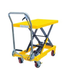 Стол подъемный передвижной 300 кг 350-1150 мм TOR PTX300 с наклонной платформой