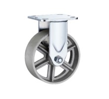 Колесо большегрузное неповоротное FCS 63 150 мм чугунное Колесо большегрузное неповоротное FCS 63 150 мм чугунное