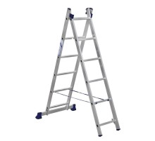 Лестница 2-х секционная алюминиевая 2*6