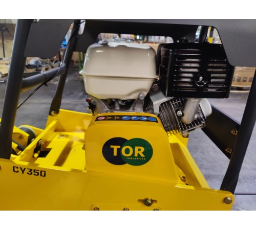 Виброплита реверсивная гидравлическая TOR CY-350 (Honda)