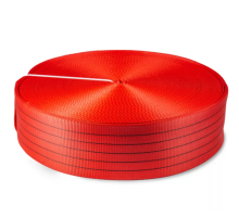 Лента текстильная для ремней TOR 50 мм 7500 кг (красный) (Q)