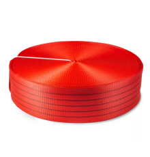 Лента текстильная для ремней TOR 50 мм 7500 кг (красный) (Q)