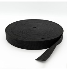 Лента текстильная для ремней TOR 35 мм 3000 кг (черный) (J)