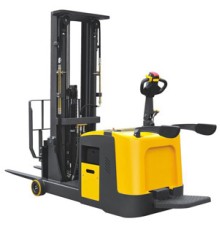 Штабелер самоходный 1,5 т 2,5 м XILIN CPD15R с раздвижными вилами и противовесом (с платформой)