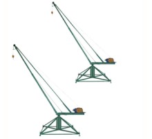 Кран стреловой поворотный "МАСТЕР" 320 кг 80 м с противовесами