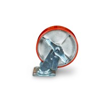 Колесо большегрузное поворотное SCpb 80 200 мм полиуретановое с тормозом (N) Колесо большегрузное поворотное SCpb 80 200 мм полиуретановое с тормозом (N)