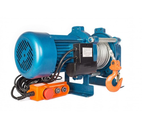 Лебедка электрическая  300/600 кг  70/35 м с канатом 220 В REM KCD