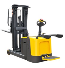 Штабелер самоходный 1,25 т 4,5 м XILIN CQD12R с раздвижными вилами и противовесом (с платформой)