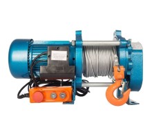 Лебедка TOR CD-1000-A (KCD-EC-1000 kg, 380В) с канатом 100 м (алюминиевый корпус)