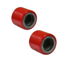 Колесо полиуретановое 70х60 мм без подшипника для тележек гидравлических DB/BFC/DF-III/RHP(J)