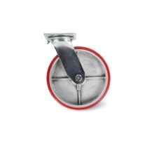 Колесо большегрузное поворотное SCp 85 250 мм полиуретановое (F) Колесо большегрузное поворотное SCp 85 250 мм полиуретановое (F)