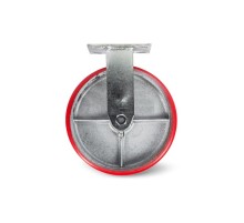 Колесо большегрузное неповоротное FCp 54 125 мм полиуретановое (F)