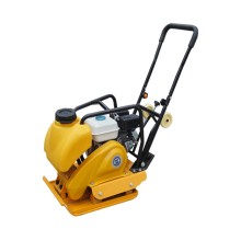 Виброплита TOR C-60Т(X) 68кг, 15кН (Loncin) бак, коврик, колесный комплект