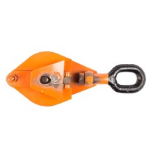 Блок монтажный однорольный с  ушком TOR HQG(L) K1-2,0 т с откидной щекой (T)