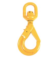 Крюк самозакрывающийся с вертлюгом TOR 12,5т (W)