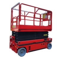 Подъемник ножничный самоходный с выдвижной платформой аккумуляторный 230 кг, 6/8 м, 24/330 В/Ач TOR AMSL0608 Li-ion DC