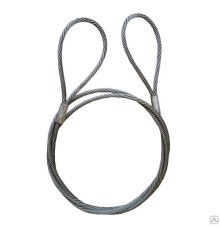 Буксир канатный TOR БТК 4,0 т 8,0 м опрессовка канат 9,6 мм (петля-петля)