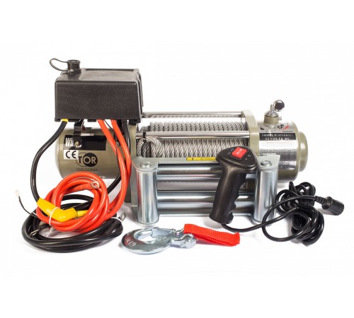 Лебедка автомобильная TOR ЛА S12000 г/п 5443 кг 28 м 12V BASE