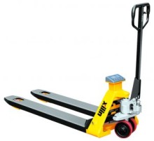 Тележка гидравлическая 2000 кг 1150 мм XILIN BFC6-7E с весами (полиуретановые колеса)