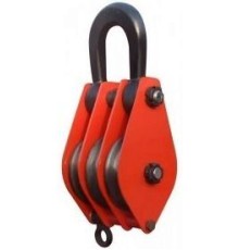 Блок монтажный TOR HQLK 3-50 (3 ролика, 50т) (ушко)