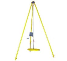 Тренога перегрузочная ТП-250 кг с ручной лебедкой "Дина" L=10м