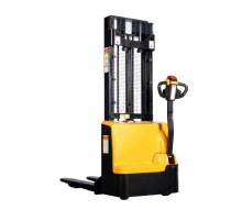 Штабелер самоходный 1,5 т 2,5 м TOR WSS15H-2500SC PRO 24/85 В/Ач с раздвижными вилами и опорами