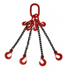 Строп цепной TOR 4СЦ г/п 45,0 т 4,0 м с укорачивающими крюками
