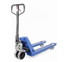 Тележка гидравлическая 2500 кг 1150 мм резиновые колеса TOR AC (серия D)