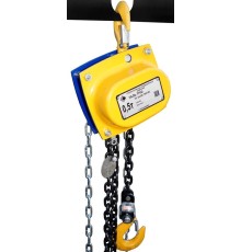 Таль ручная шестеренная цепная стационарная ТРШСп 0,5 т 12 м